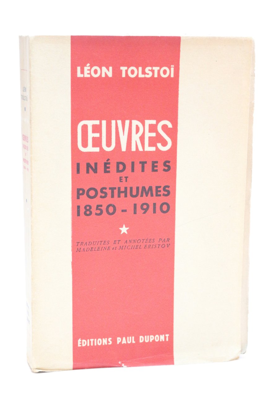 Oeuvres inédites et posthumes (1850-1910)