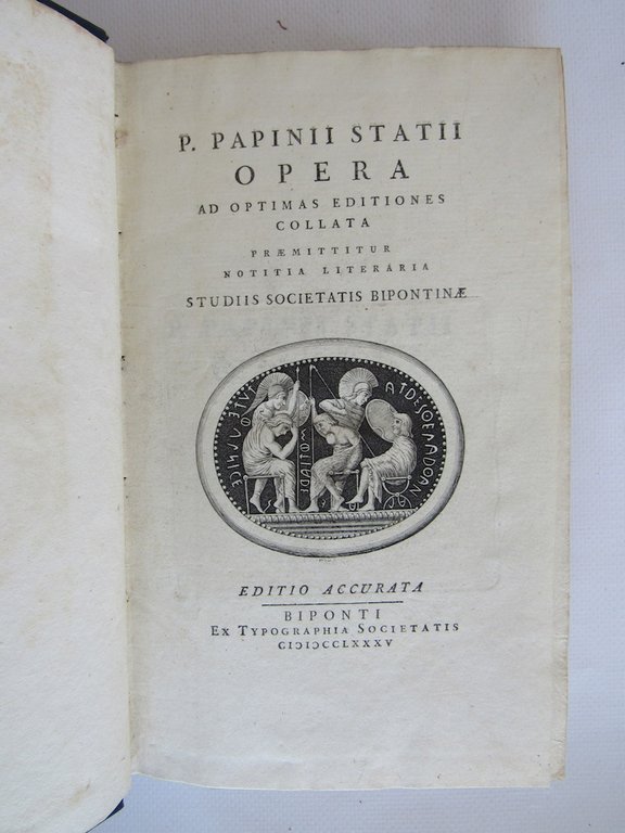 Opera ad optimas editiones collata. Edition accurata