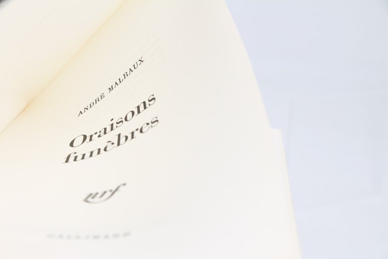 Oraisons funèbres