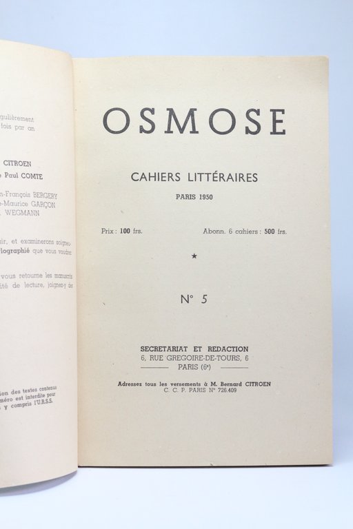 Osmose N°5