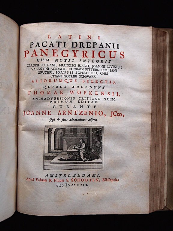 Panegyricus, cum notis integris [Ensemble] Latini Pacati Drepanii panegyricus