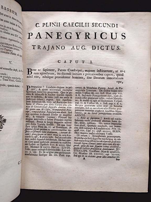 Panegyricus, cum notis integris [Ensemble] Latini Pacati Drepanii panegyricus