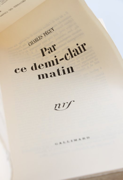 Par ce demi-clair matin