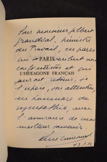 Paris et l'hexagone français