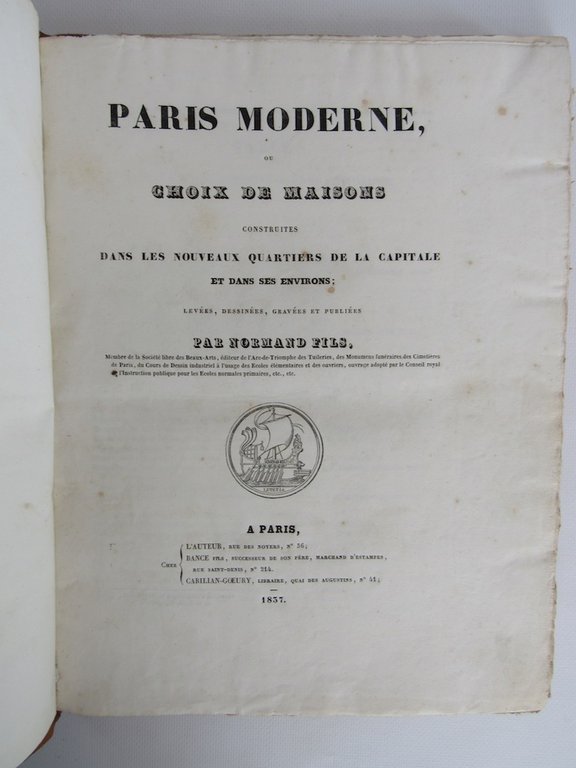 Paris moderne, ou choix de maisons construites dans les nouveaux …