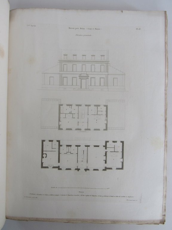 Paris moderne. Troisième partie. Maisons de campagne et constructions rurales …