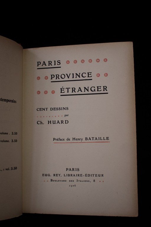 Paris province étranger