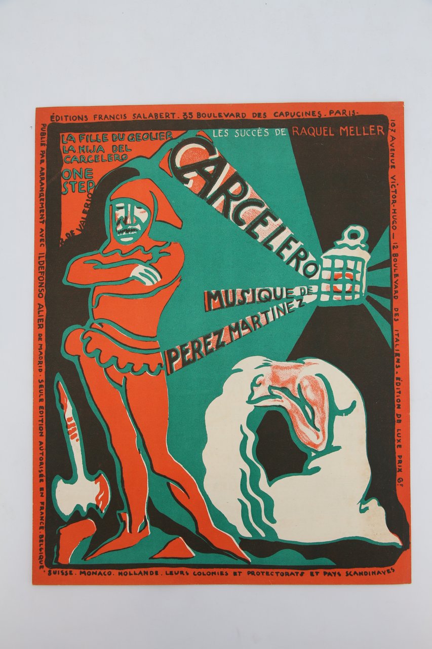 Partition pour piano "La hija del carcelero - La fille …