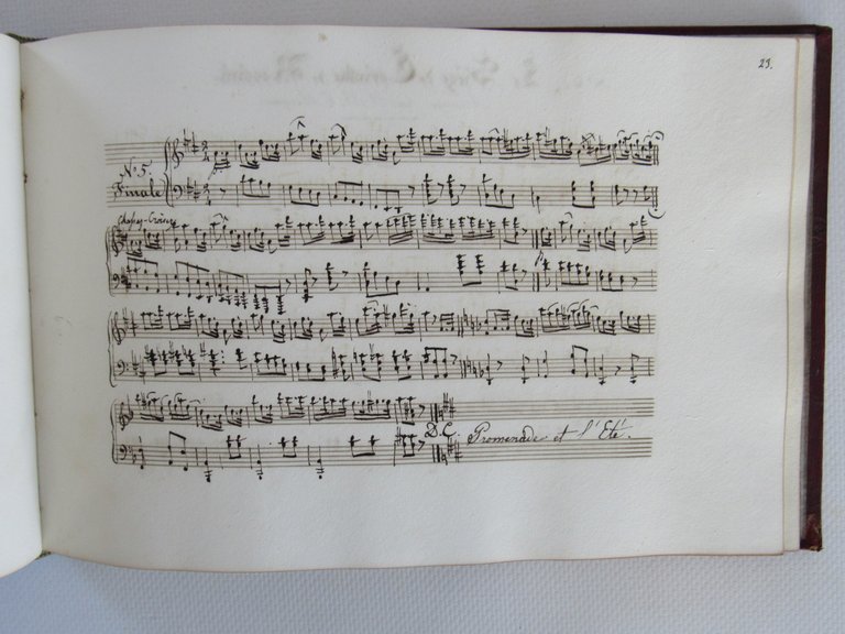 [Partitions manuscrites] Recueil de contredanses et de valses