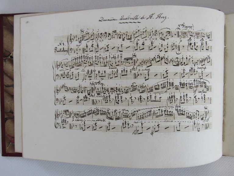 [Partitions manuscrites] Recueil de contredanses et de valses