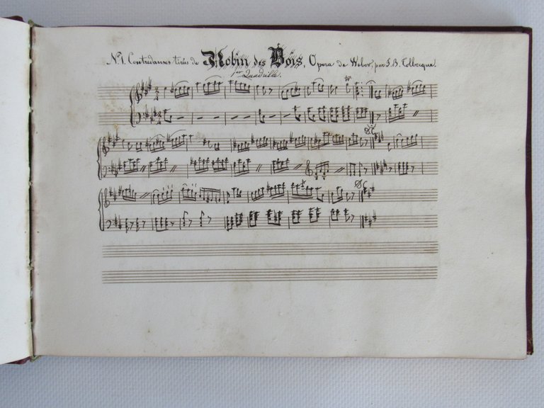 [Partitions manuscrites] Recueil de contredanses et de valses