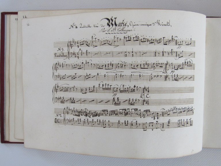 [Partitions manuscrites] Recueil de contredanses et de valses