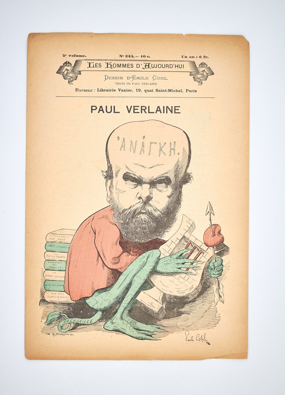 Paul Verlaine - Les Hommes d'aujourd'hui n°244