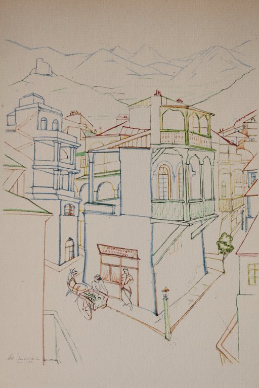 Paysage (pl.39, La Gazette du Bon ton, 1924-1925 n°5)