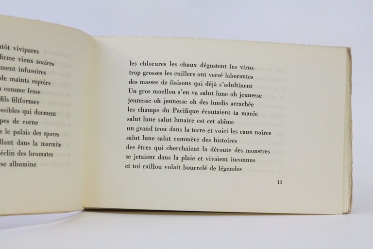 Petite cosmogonie portative