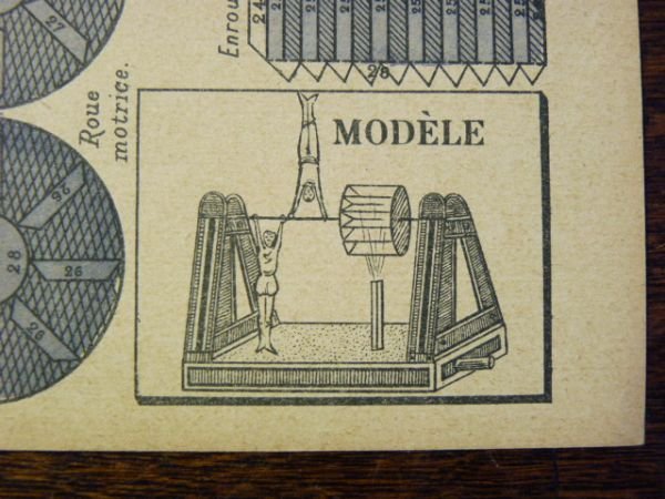 Petites constructions : Barre fixe. Imagerie d'Épinal Pellerin n°1176.