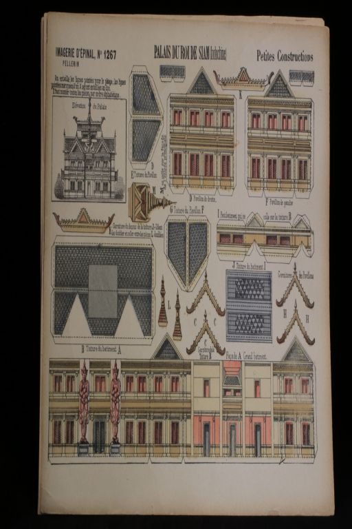 Petites constructions : Palais du Roi de Siam. N°1267