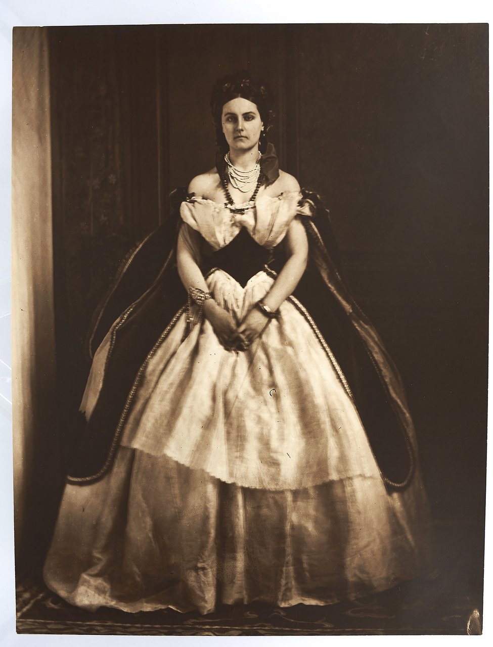 Photographie originale - "Le Bal" - Portrait de la Comtesse …