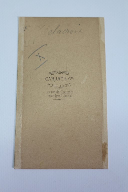 [PHOTOGRAPHIE] Portrait photographique d'Eugène Delacroix