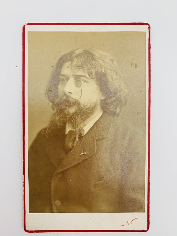 [Photographie] Portrait photographique de Alphonse Daudet