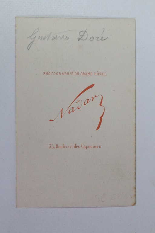 [PHOTOGRAPHIE] Portrait photographique de Gustave Doré