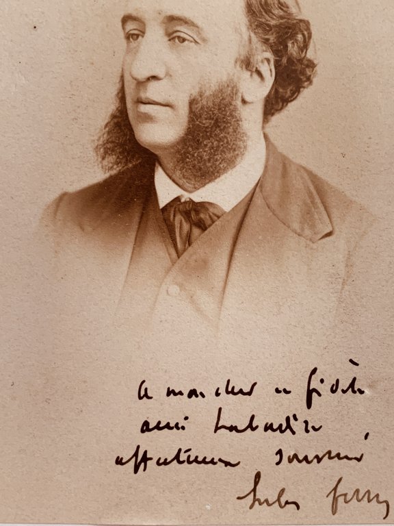 [PHOTOGRAPHIE] Portrait photographique de Jules Ferry dédicacé