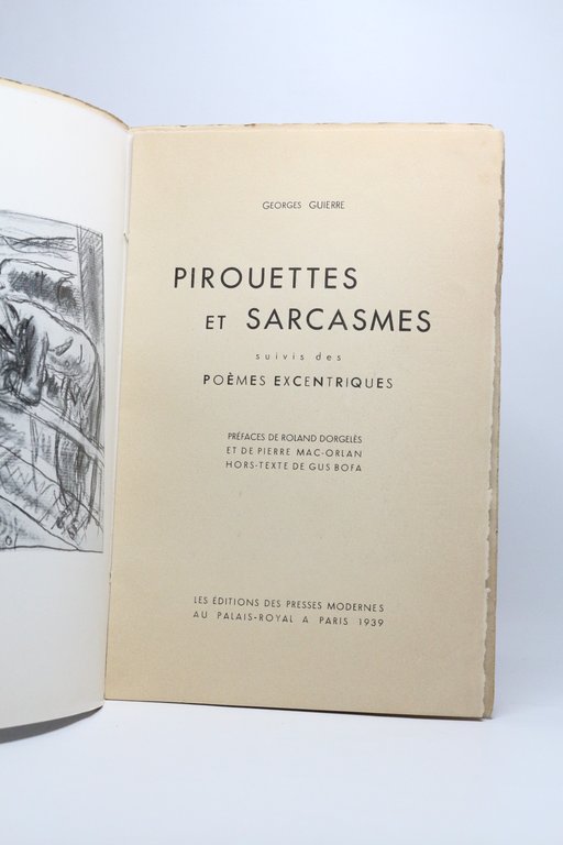 Pirouettes et sarcasmes suivis de poèmes excentriques