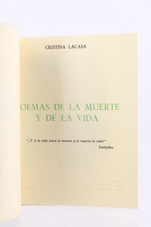 Poemas de la Muerte y de la Vida