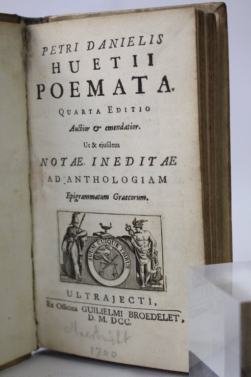 Poemata. Notae ineditae ad anthologiam epigrammatum graecorum