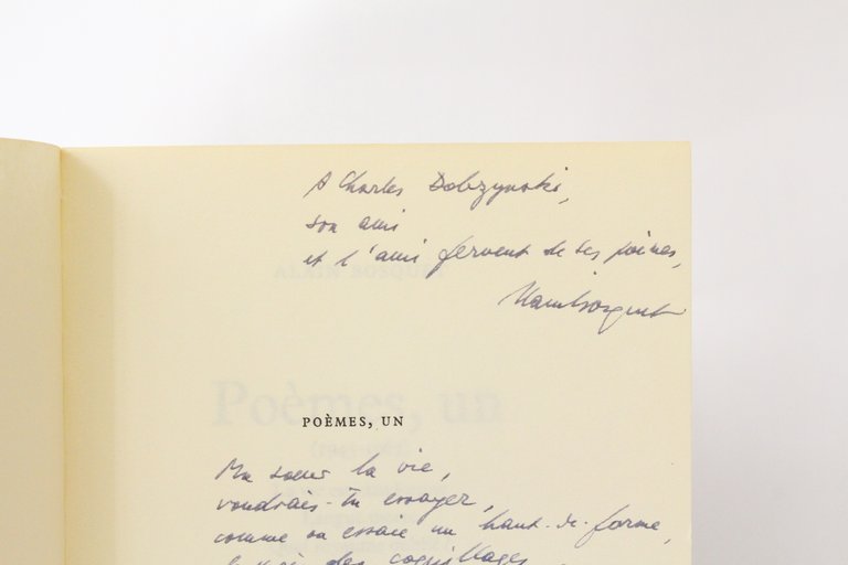 Poèmes, un (1945-1967)