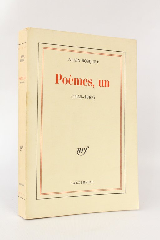 Poèmes, un (1945-1967)