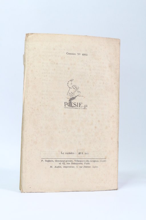 Poésie 43 N°XIII