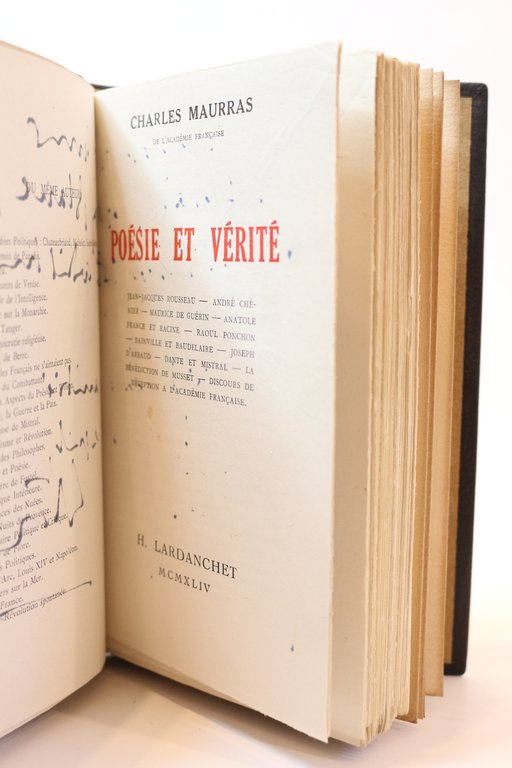 Poésie et vérité