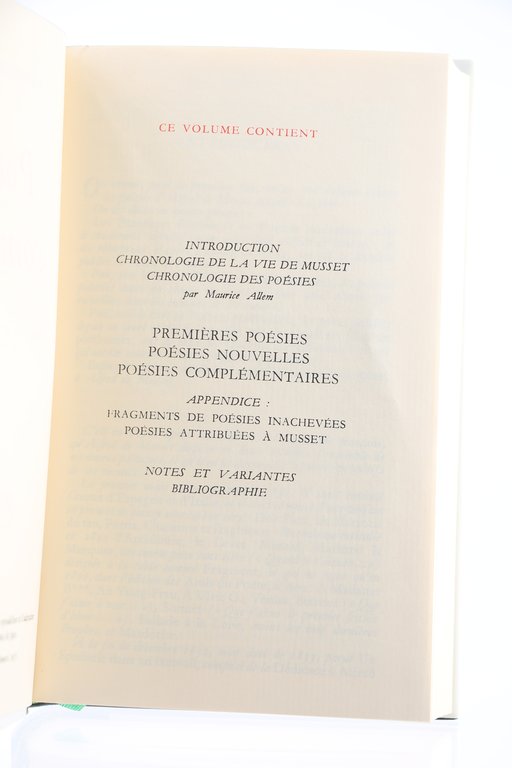 Poésies