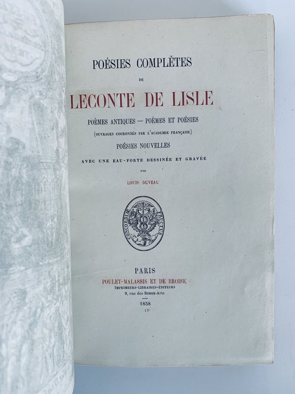 Poésies complètes