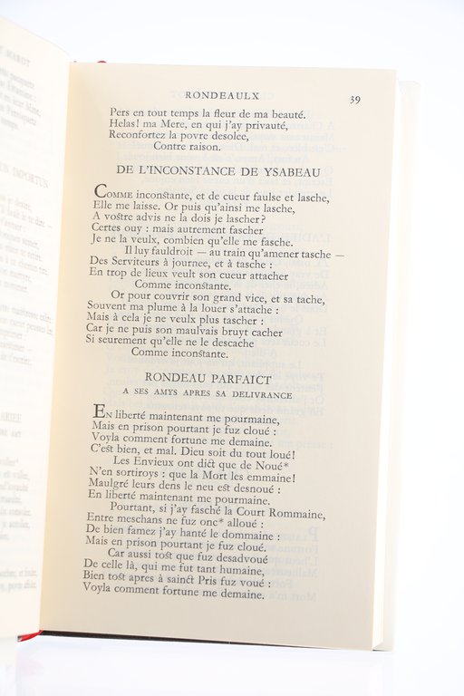 Poètes du XVIème siècle