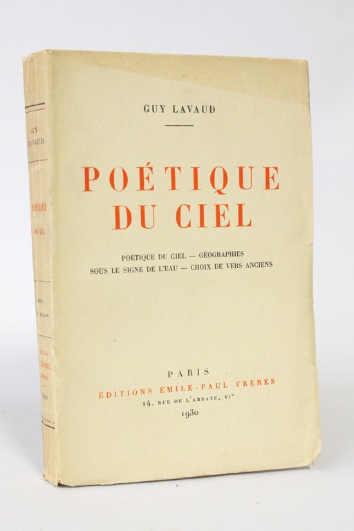Poétique du ciel