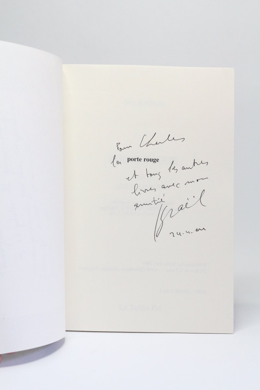 Porte rouge suivi de Jérusalemville