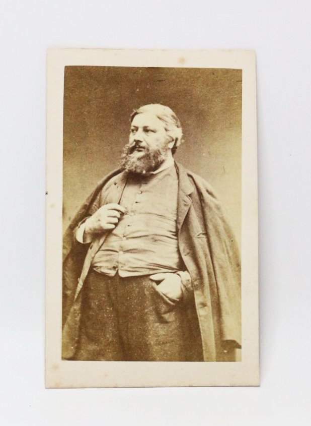 Portrait photographique de Gustave Courbet