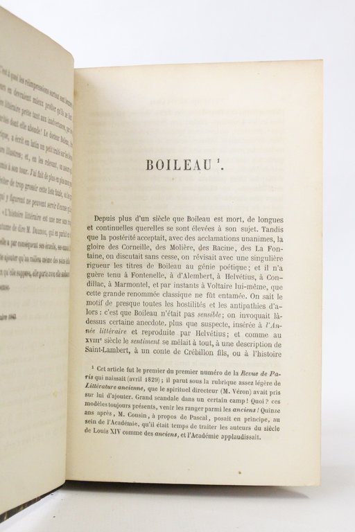 Portraits littéraires. Volume I seul