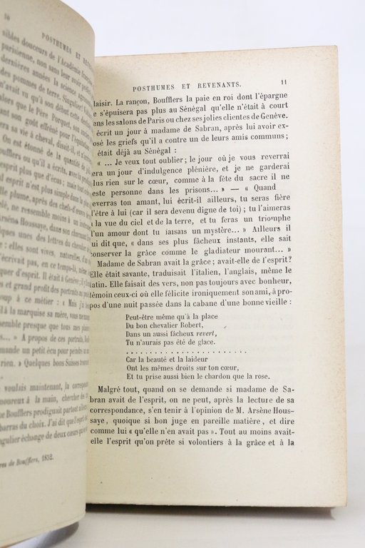 Posthumes et revenants