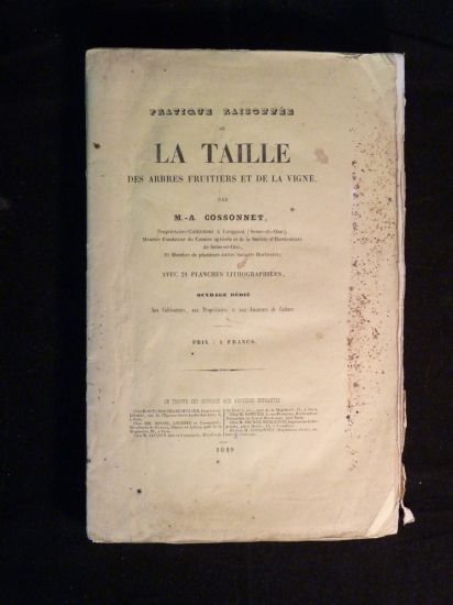 Pratique raisonnée de la taille des arbres fruitiers et de …