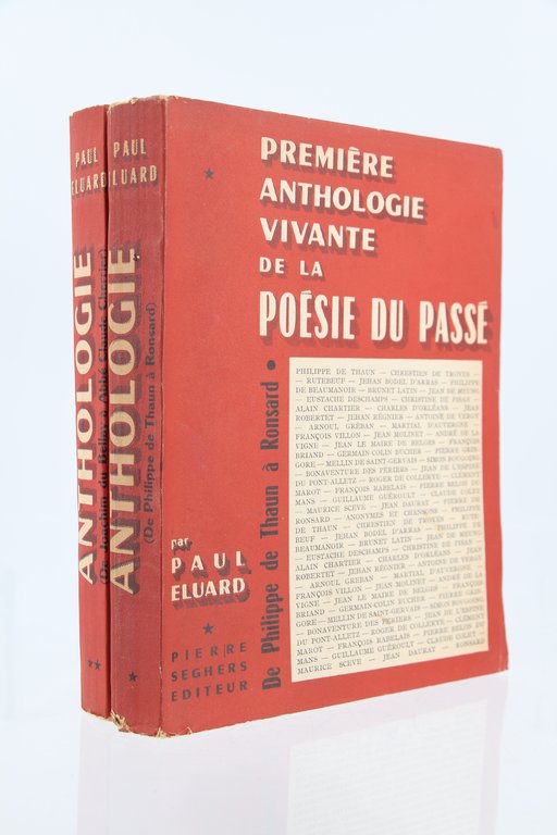 Première anthologie vivante de la poésie du passé