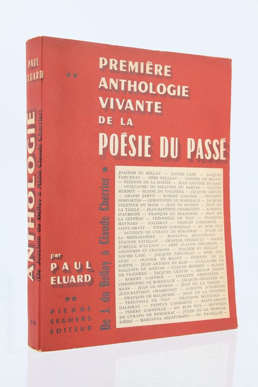 Première anthologie vivante de la poésie du passé