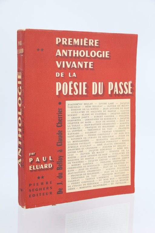 Première anthologie vivante de la poésie du passé