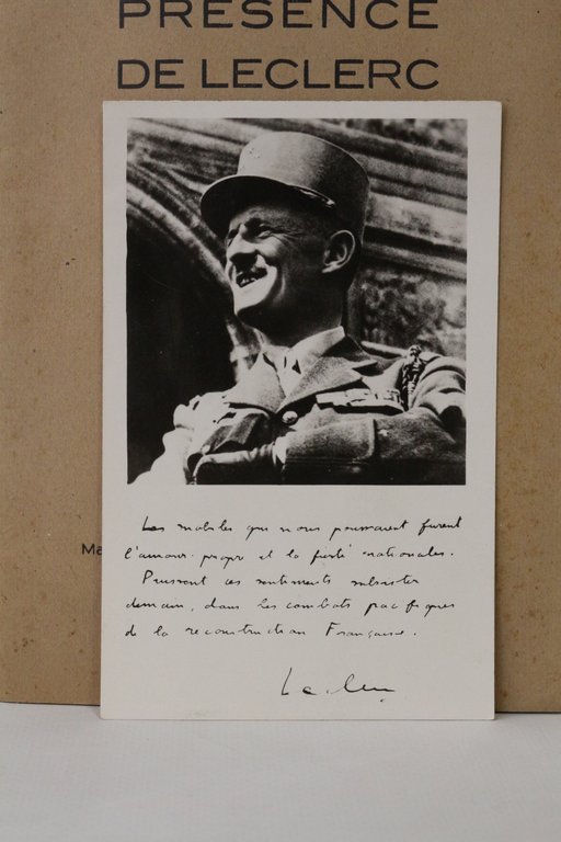 Présence de Leclerc. Le vrai visage du général
