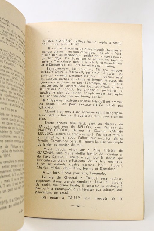 Présence de Leclerc. Le vrai visage du général