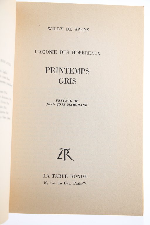 Printemps gris