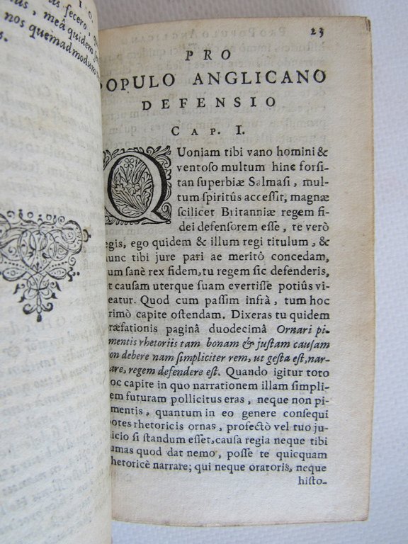 Pro populo Anglicano defensio contra Claudii anonymi, alias Salmasii Defensionem …