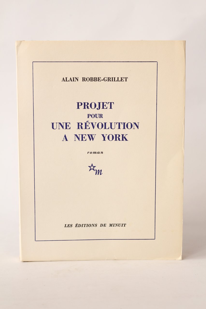 Projet pour une révolution à New York